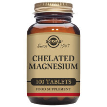 Magnesium SOLGAR Chelated Magnesium 100 Units
