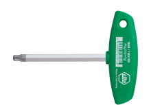 Cross Handle Screwdrivers Wiha 364R, L-shaped hex key, 1 pc(s), T-handle with short arm, Chromium-vanadium steel, 10 cm