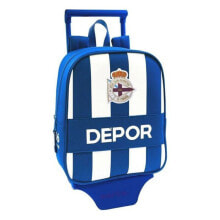 School Backpacks And Satchels Школьный рюкзак с колесиками 805 R. C. Deportivo de La Coruña