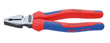 Pliers and pliers Knipex 02 02 200. Type: Lineman's pliers, Material: Steel, Handle material: Plastic. Length: 20 cm, Weight: 342 g