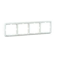Sockets, switches and frames Schneider Electric 204404. Product colour: White, Material: Duroplast, Design: Screwless. Width: 80 mm, Height: 293 mm