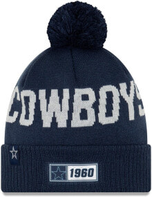 Caps New Era Dallas Cowboys beanie Knit NFL 2019 on Field Road 1960