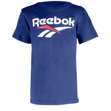 Boys Athletic T-shirts REEBOK Big Logo Short Sleeve T-Shirt