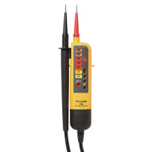Multimeters and testers Fluke T90. Housing colour: Black,Grey,Red,Yellow. Battery type: AAA. Width: 70 mm, Depth: 38 mm, Height: 260 mm