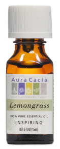 Essential Oils Aura Cacia 100% Pure Essential Oil Lemongrass -- 0.5 fl oz