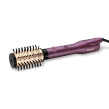 Straightening and Curling Iron BaByliss Big Hair Dual Hot air brush Warm Black, Rose Gold, Violet 650 W 98.4" (2.5 m)