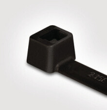 Accessories for cable channels Hellermann Tyton T120L, Polyamide, Black, 22.5 cm, 1 head(s), 76 cm, 7.6 mm