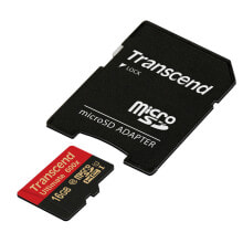 Memory Cards Transcend microSDHC Class 10 UHS-I 600x 16GB
