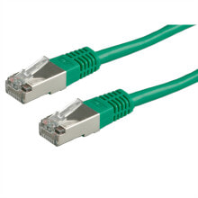 Cables or Connectors for Audio and Video Equipment Value S/FTP (PiMF) Patch Cord Cat.6, green 5 m