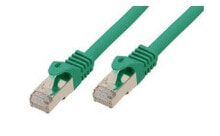 Cables & Interconnects shiverpeaks BASIC-S networking cable Green 10 m Cat7 S/FTP (S-STP)