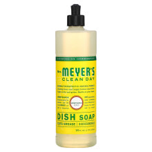 For Washing Dishes Mrs. Meyers Clean Day, Dish Soap, Honeysuckle Scent, 16 fl oz (473 ml)