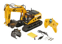 RC Cars and Motorcycles Revell Digger 2.0, Excavator, Electric engine, 1:16, Ready-to-Run (RTR), Black,Yellow, Digger 2.0