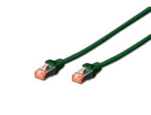 Cables or Connectors for Audio and Video Equipment Digitus 1m Cat6 S-FTP networking cable Green S/FTP (S-STP)