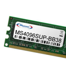 Memory Memory Solution MS4096SUP-BB38. Component for: PC/server, Internal memory: 4 GB, Memory layout (modules x size): 1 x 4 GB
