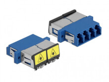 Cables & Interconnects DeLOCK 86903 fibre optic adapter LC/LC 1 pc(s) Blue