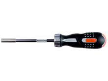 Car Screwdrivers Pistol Handle Ratcheting Screwdriver. Length: 26 cm, Weight: 270 g. Handle colour: Black/Grey/Orange