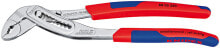 Plumbing, adjustable keys Knipex 88 05 250, Tongue-and-groove pliers, 5 cm, 4.6 cm, Chromium-vanadium steel, Blue/Red, 25 cm