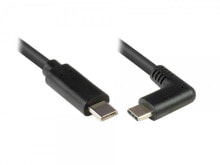 Wires, cables Alcasa GC-M0260 USB cable 0.5 m USB 3.2 Gen 1 (3.1 Gen 1) USB C USB A Black