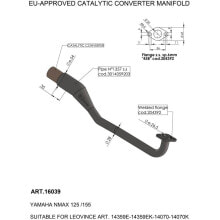 Spare Parts lEOVINCE Yamaha 16039 Catalytic Converter