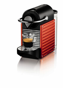 Coffee makers and coffee machines Nespresso XN3045. Reservoir for brewed coffee: Cup, Capacity in cups: 1 cups. Product colour: Black, Red, Stainless steel