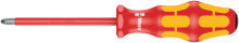 Screwdrivers Wera 05006160001. Width: 26 mm, Length: 16.1 cm, Height: 26 mm. Handle colour: Red/Yellow, Case colour: Red