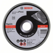 Cutting discs Bosch WA 60 T BF. Suitable for materials: Stainless steel, Blade diameter: 12.5 cm, Bore size: 2.22 cm