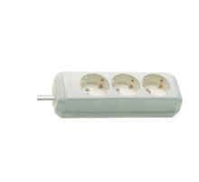 Smart Extension Cords and Surge Protectors Eco-Line. Cable length: 5 m, AC outlets quantity: 3 AC outlet(s), Product colour: White. Cable colour: White
