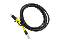 Accessories for telecommunications cabinets and racks 82007. Cable length: 1 m, Connector 1: Lightning, Connector 2: USB A