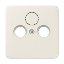 Sockets, switches and frames JUNG 561SAT. Product colour: White, Material: Thermoplastic, Brand compatibility: JUNG. Width: 68 mm, Height: 68 mm