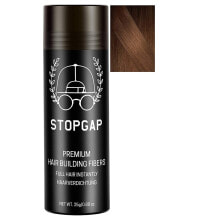 Hair Tinting Products STOPGAP Hair powder with instant effect in premium quality – the scattered hair fills light hair perfectly – for hair loss for volume – hair thickening ideal for men and women (brown).