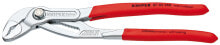 Plumbing and adjustable keys Knipex 87 03 250, Tongue-and-groove pliers, 5 cm, 4.6 cm, Chromium-vanadium steel,Plastic, Red, 25 cm
