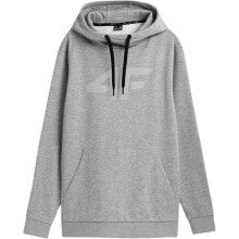 Mens Hoodies And Sweatshirts 4F M NOSH4-BLM352 Gray Sweatshirt