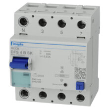 Automation for electric generators Doepke DFS 4 040-4/0,10-B SK, Residual-current device, B-type, IP20