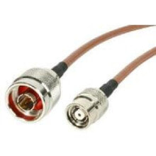 Cables & Interconnects Intermec 4m, RP-TNC/N coaxial cable Brown