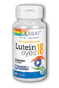 Lutein Solaray Lutein Eyes™ Triple Strength -- 18 mg - 60 VegCaps
