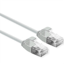 Wires, cables 21.15.3900, 0.15 m, Cat6a, U/UTP (UTP), RJ-45, RJ-45, Gray