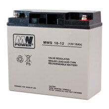 Rechargeable batteries MW Power MWS 18-12 UPS battery Sealed Lead Acid (VRLA) 12 V 18 Ah