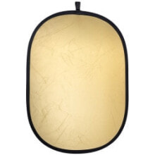 Flash Accessories Foldable Reflector golden/silver, 102x168cm