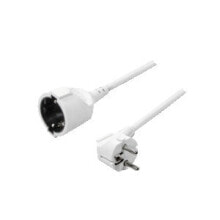 Cables & Interconnects LPS101, 3 m, Male/Female, 250 V, 16 A, White