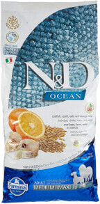 Dog Dry Food Farmina Ocean Morue & Orange Chien Adulte Medium/Maxi 12.00 kg