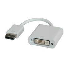 Cables & Interconnects ROLINE DisplayPort-DVI Adapter, DP M - DVI F