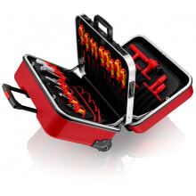 Tool kits and accessories Knipex 98 99 15 tool storage case Black, Red Acrylonitrile butadiene styrene (ABS), Aluminium