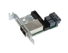 Cables or Connectors for Audio and Video Equipment Supermicro AOM-SAS3-8i8e-LP Mini SAS HD - Adapter - Digital