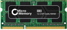 Memory CoreParts MMST-DDR3-20408-8GB, 8 GB, 1 x 8 GB, DDR3, 1600 MHz, 204-pin SO-DIMM
