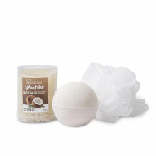 Bath Foam And Salt Набор для ванной IDC Institute Smoothie Кокос (3 pcs)