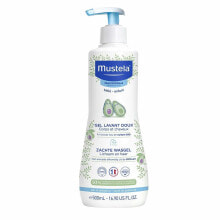 Bathing Products Детские гель и шампунь для атопичной кожи Mustela (500 ml)