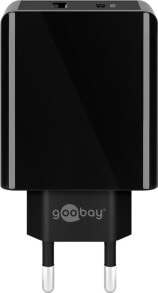 Chargers For Smartphones Goobay 44960 mobile device charger Black Indoor