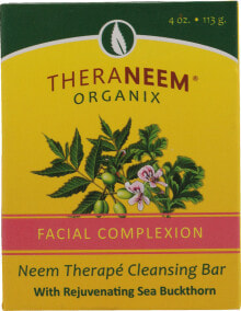 Soap Organix South TheraNeem® Therape Cleansing Bar Facial Complexion -- 4 oz