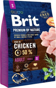 Dog Dry Food Brit 8595602526284 dogs dry food 1 kg Adult Chicken