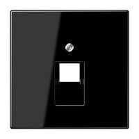 Sockets, switches and frames JUNG LS 969-1 UA SW. Product colour: Black, Material: Thermoplastic, Design: Conventional